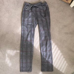 Grey Plaid Pants ⭐️